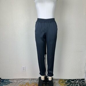 Banana Republic Pants Size 10 Women’s Pull Up Silky Grey Bohemian Summer Comfy